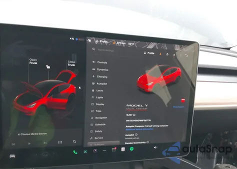 2022 Tesla Model Y Performance Dual Motor All-Wheel Drive from USA, damaged, VIN 7SAYGDEF6NF397776